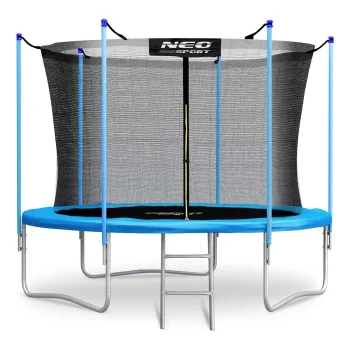 Садовый батут Neo-Sport 312 см (10ft) с внутренней сеткой и лестницей