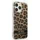 Guess iPhone 13 Pro / 13 6.1\" Case Leopard Brown