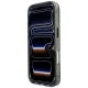 Чехол BMW Sign Frosted IML Metal Logo MagSafe для iPhone 18 Pro / 17 Pro, серый
