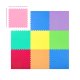 Kids Puzzle Foam Mat 180x180cm, Multicolored