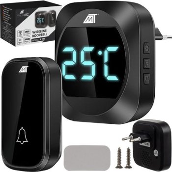 Black Wireless Bell Malatec 21911
