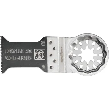 Пильные полотна Fein SL E-Cut Long-Life BIM 50x35 мм, Starlock, 5 шт.