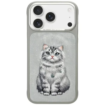 Nimmy Lucky Cat MagSafe Vāciņš iPhone 17 Pro Max - Pelēks | Phone Case Cover