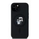 Karl Lagerfeld Silicone Karl & Choupette MagSafe vāciņš iPhone 15 Plus / 14 Plus, melns