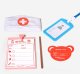 Wooden Play Little Doctor Set with Stethoscope