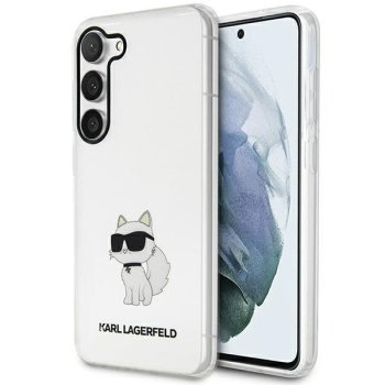 Samsung Galaxy S23 (SM-S911) Karl Lagerfeld Ikonik Choupette Case Cover (KLHCS23SHNCHTCT), Transparent | Чехол...