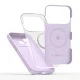Tech-Protect silikona MagSafe vāciņš iPhone 17 Pro Max - violets | Silicone Phone Case Cover Purple