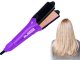 Hair Straightener and Crimper with Interchangeable Pattern Plates
