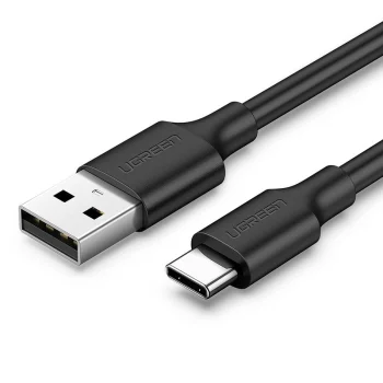 Ugreen US287 60118 USB-A uz USB-C kabelis, 3A, 2m, Melns