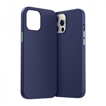 Apple iPhone 12 / 12 Pro 6.1" Joyroom Color Series Case Cover, Blue | Silikona Vāciņš Maciņš Apvalks Bampers