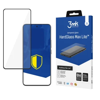Защитное стекло 3mk HardGlass Max Lite для Xiaomi 15 Ultra, черное