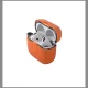Чехол Uniq Clyde Lock для AirPods 4 оранжевый