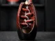 Ceramic Waterfall Incense Burner with 10 Cones, Red