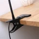 LED galda lampa ar klipsi, 5W, melna