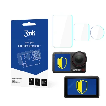 3mk Cam Protection hibrīda aizsargstikls DJI Osmo Action 5 Pro
