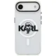 Karl Lagerfeld IML Karl Sketch Logo MagSafe vāciņš iPhone 17 Air, caurspīdīgs