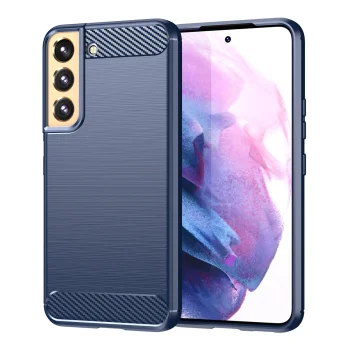 Чехол Carbon Case для Samsung Galaxy S23+, синий