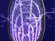 Electric Fly Swatter with UV Lamp and Stand, Black