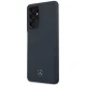 Чехол Mercedes для Samsung Galaxy S21 Ultra Silicone Line, синий