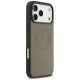 Чехол Mercedes для iPhone 17 Pro Max Leather Vintage Logo MagSafe, бежевый