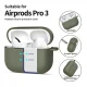 Чехол Tech-Protect Silicone Hook для AirPods Pro, оливковый