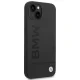 Чехол BMW для iPhone 14 Plus Silicone Signature Logo MagSafe, черный