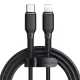 Mcdodo CH-1544 GaN Wall Charger 67W USB + 2x Type C + Charging Data Cable ( Type C to iPhone Apple Lightning ), Black |...