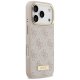 Guess 4G Logo Plate MagSafe Phone Case Cover iPhone 17 Pro - Pink