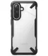 Ringke Fusion X vāciņš priekš Samsung Galaxy A57 5G, melns un caurspīdīgs