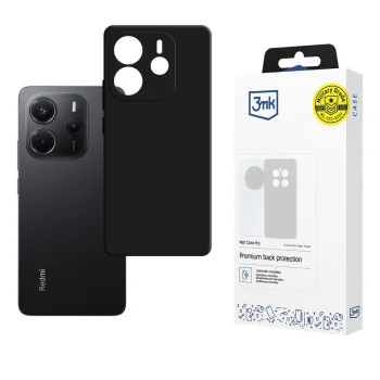 Чехол 3mk Matt Case Pro для Xiaomi Redmi Note 14 4G, Матовый черный
