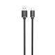 Кабель Dudao L5G USB на USB-C Super Fast Charge, 1 м, черный