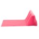 Beach Mat with Inflatable Backrest and Pump, Pink