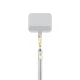 Aksesuāri Balts (zelta) - 3mk EasyClip | Accessories White (gold)
