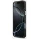 Чехол Karl Lagerfeld IML Leopard Pattern MagSafe для iPhone 17 Pro Max, черный