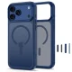 Tech-Protect Magmat Magsafe CC vāciņš iPhone 18 Pro / 17 Pro, matēti tumši zils
