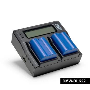 Комплект Newell Supracell: зарядное устройство DC-LCD и 2x аккумулятора...