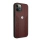 BMW iPhone 12 Pro Max vāciņš Curve Perforate, sarkans