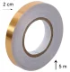 Gold Self-Adhesive Decorative Tape, 2 cm x 50 m