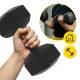 Битумные гантели для тренировок 4FIZJO 2 x 8 кг, черные