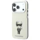 Karl Lagerfeld Smooth Ikonik Sketch MagSafe vāciņš iPhone 18 / 17 Pro Max, bēšs