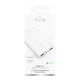 Puro Elektrik White 10000mAh Ārējais Akumulators 12W 2xUSB-A + USB-C, Balts