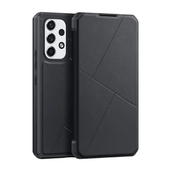 Dux Ducis Skin X atverams vāciņš Samsung Galaxy A73, melns