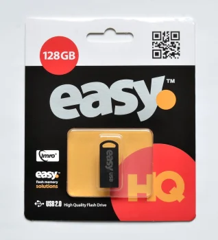 USB-флеш-накопитель Imro Easy 128GB USB 2.0, черный