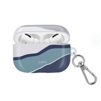 Airpods Pro Uniq Etui Coehl Ciel Case Cover, Twilight Blue | Чехол Кейс Бампер Обложка