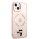 Karl Lagerfeld Case for iPhone 14 Karl & Choupette Pink