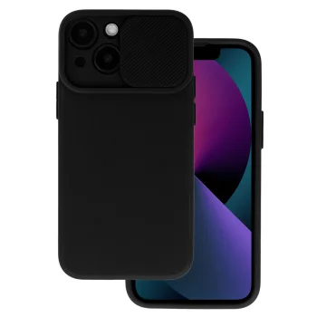 Apple iPhone 15 Pro Max 6.7'' Case Cover with Camshield, Black | Чехол Бампер Кабура для...