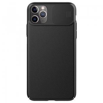 Apple Iphone 11 Pro 5.8" Nillkin CamShield Pro Case Cover with Camera Protection Shield, Black | Telefona Vāciņš Maciņš Apvalks Bamperis