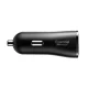 Spigen Essential EV302 2-Port 30W Car Charger, Black