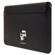 Karl Lagerfeld 14\" Laptop Sleeve Saffiano Karl & Choupette, Black