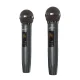 Acefast K1 bezvadu karaoke skaļrunis ar 2 mikrofonu komplektu – melns | Wireless Speaker With Microphones - Black